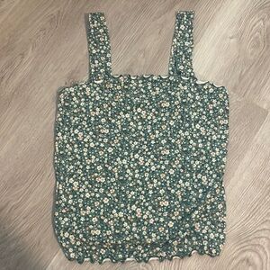american eagle floral tank